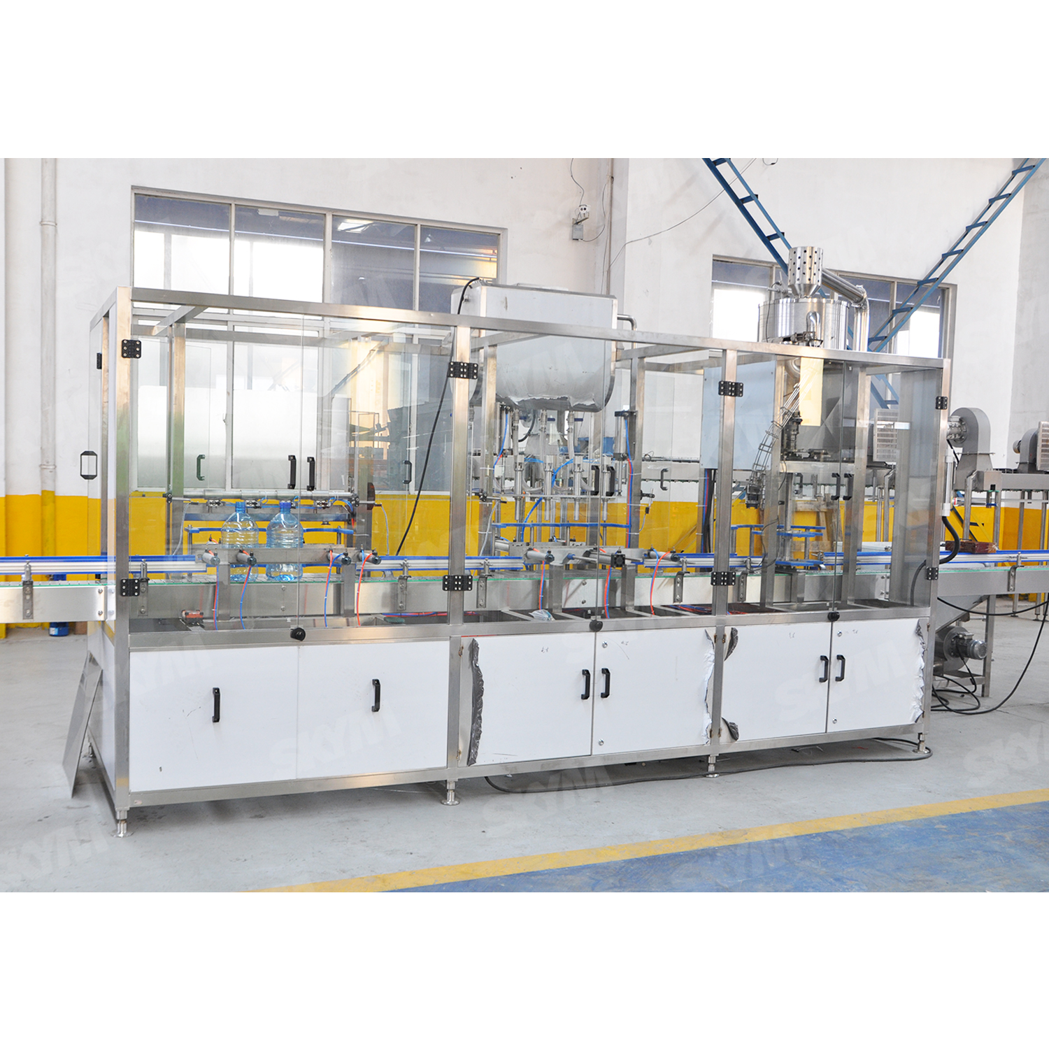 1500BPH Mineal Water Linear Type Production Line 