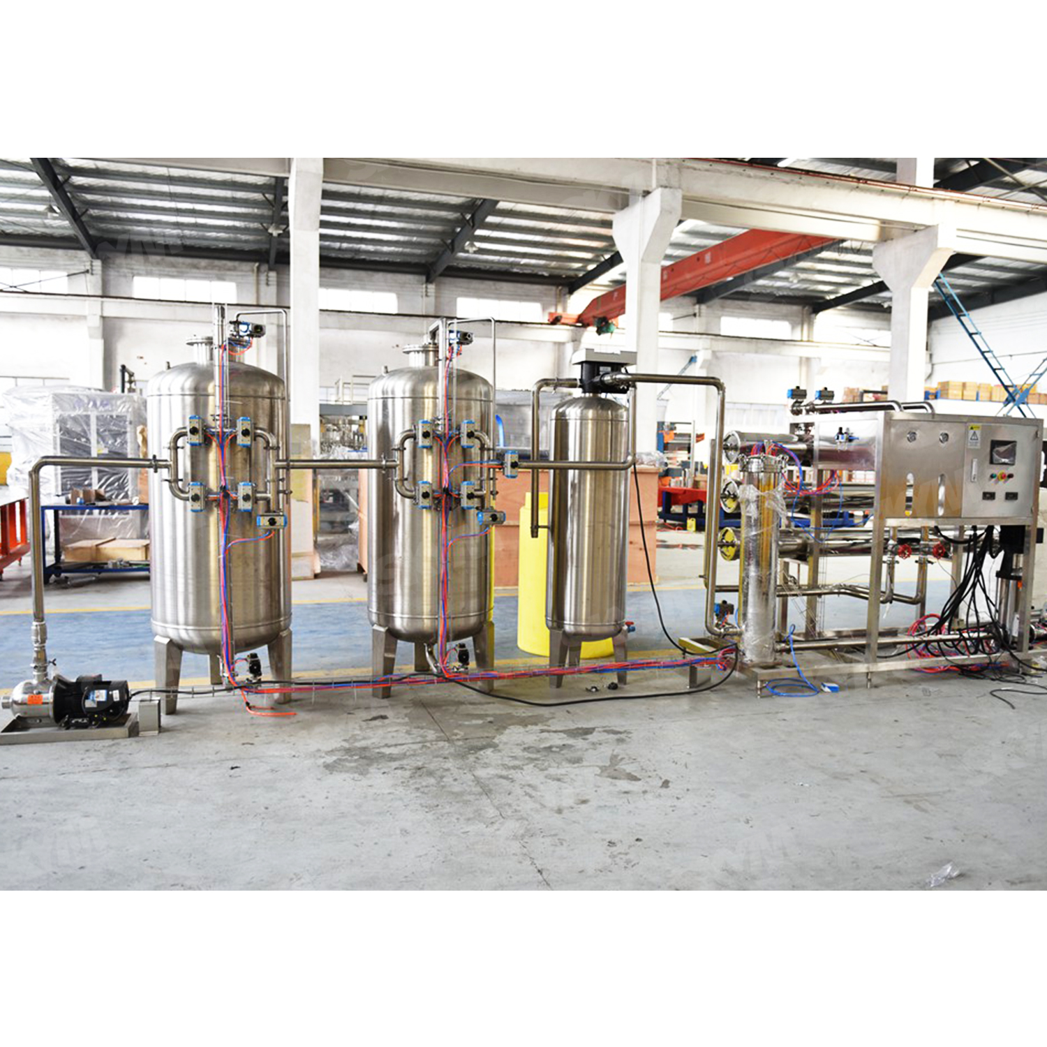 Automatic Industrial RO Pure Water Purification System 