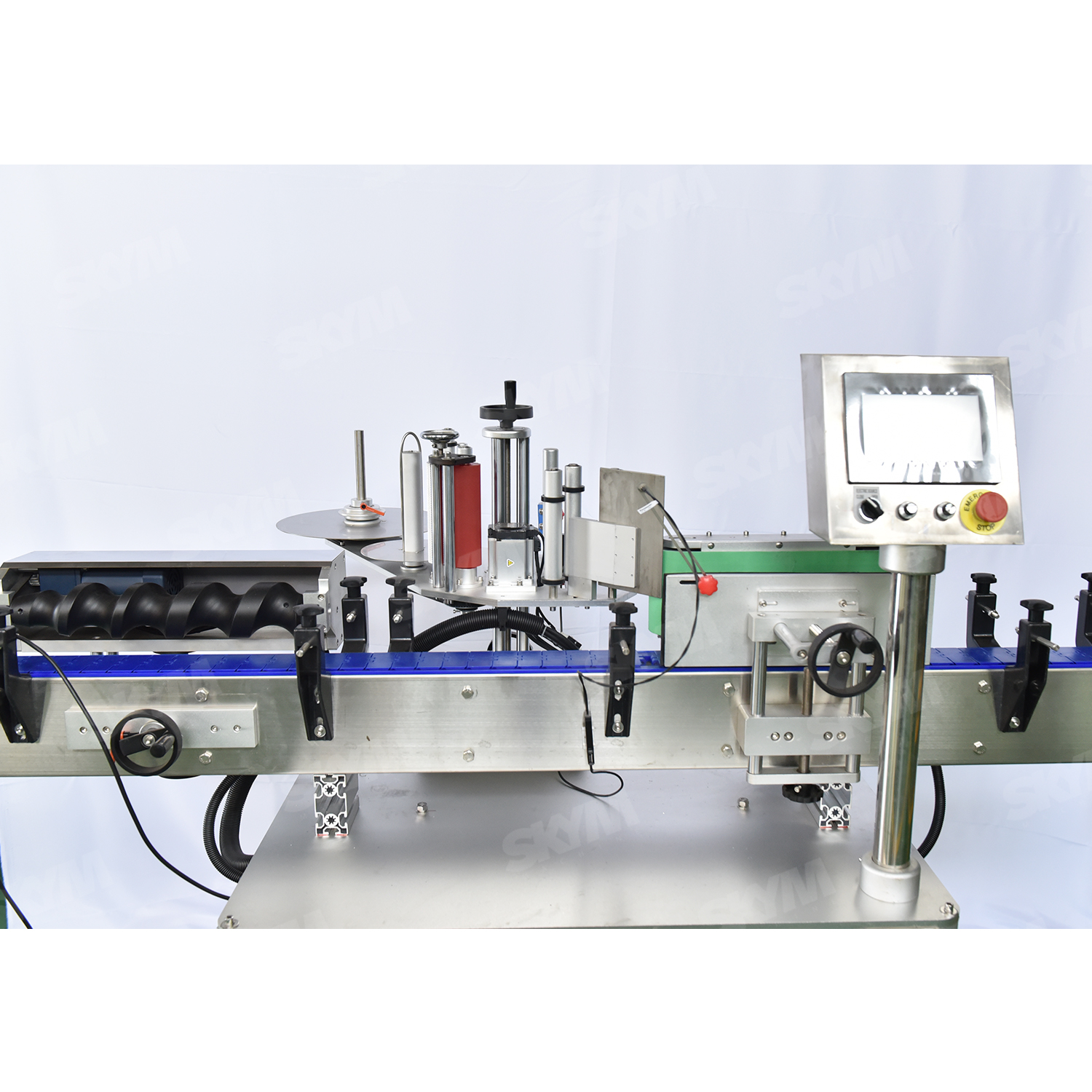 Single Head Clear Labels Adhesive Sticker Pasting Machine from China