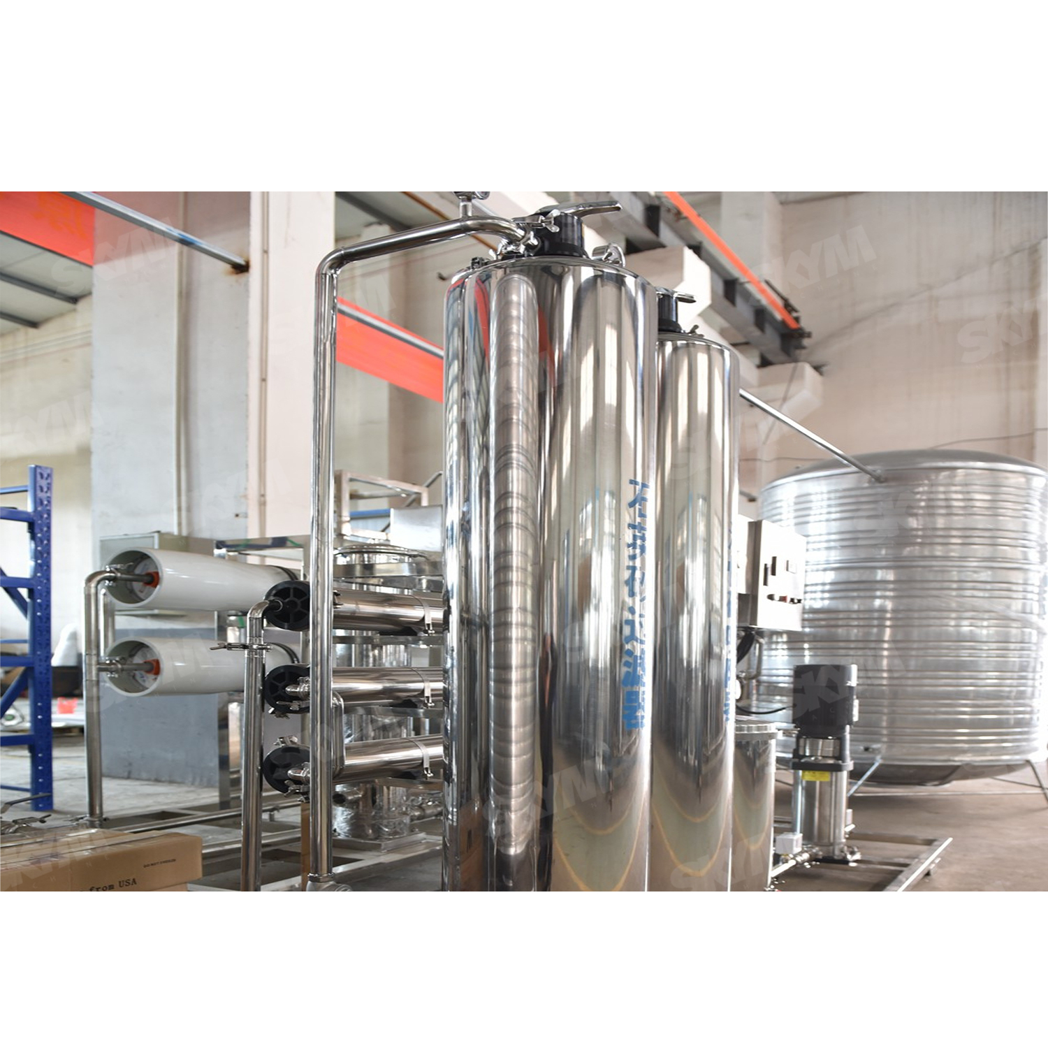 8 Ton RO System Purification Water Treatment Equipment 